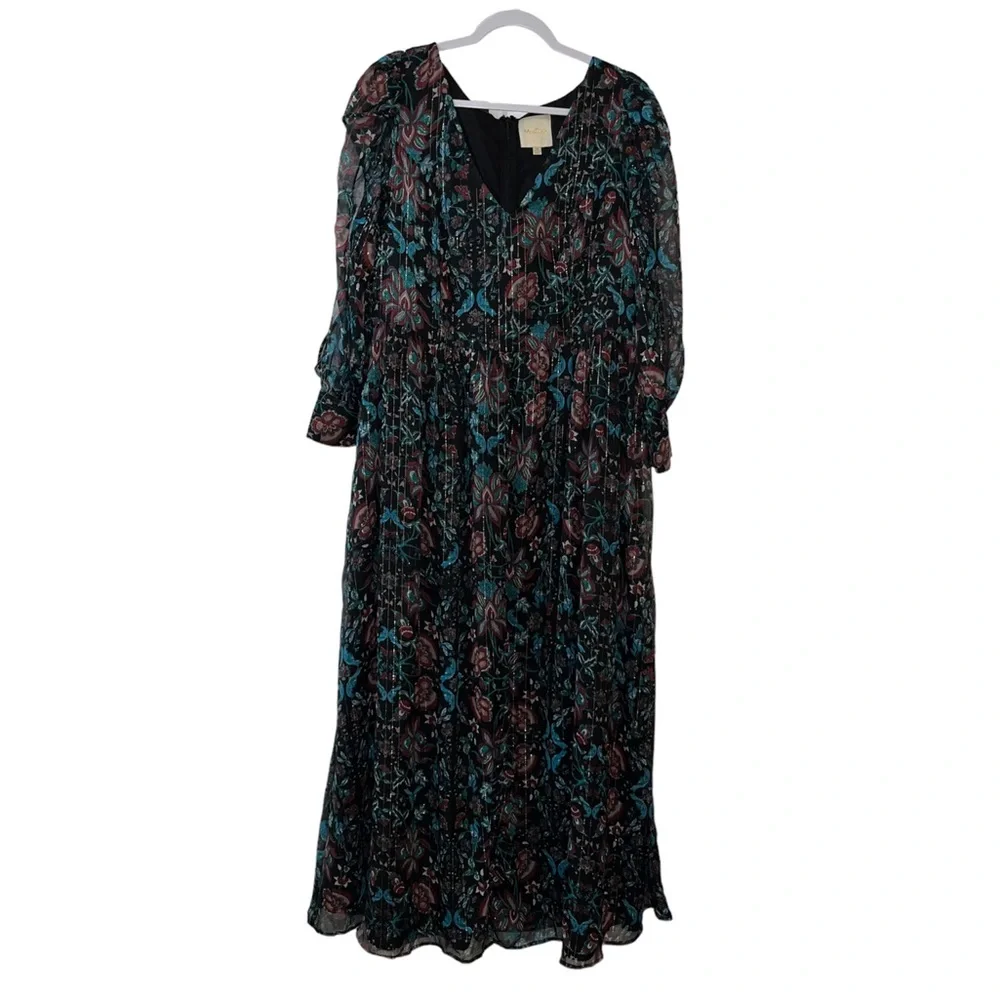 ModCloth Loop, Twirl and Arch Maxi Dress Plus - Picture 2 of 9